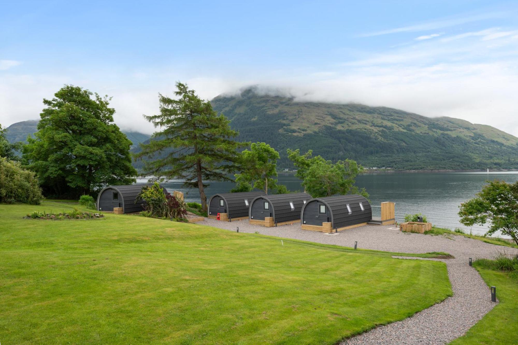 Onich Hotel & Lochside Beach Pods Eksteriør billede