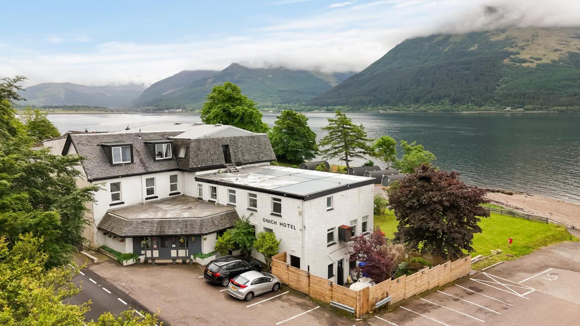 Onich Hotel & Lochside Beach Pods Eksteriør billede